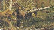 Ivan Shishkin Forest oil painting on canvas